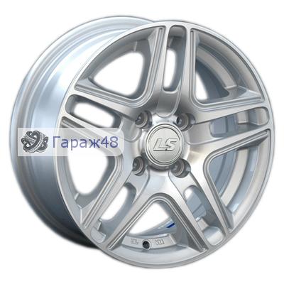 LS 802 R15 / 6.5J PCD 4x114.3 ET 40 ЦО 73.1 Литые Серебристый полированный